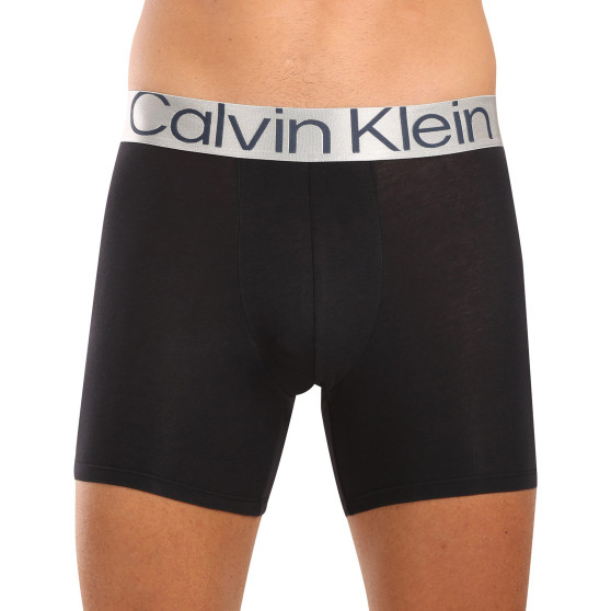 3PACK Boxers para hombre Calvin Klein negro (NB3131A-PZE)