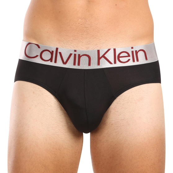 3PACK calzoncillos para hombre Calvin Klein negro (NB3073A-Q09)