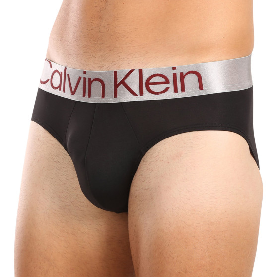 3PACK calzoncillos para hombre Calvin Klein negro (NB3073A-Q09)