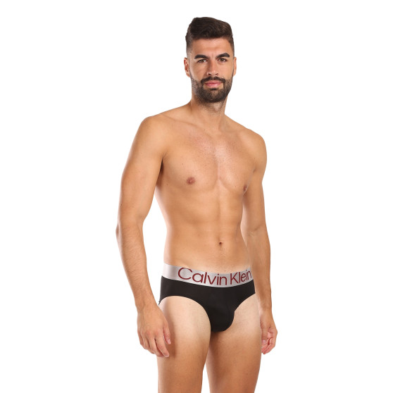 3PACK calzoncillos para hombre Calvin Klein negro (NB3073A-Q09)