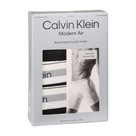 3PACK Boxers para hombre Calvin Klein negro (NB3955A-UB1)