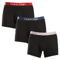 3PACK Boxers para hombre Calvin Klein negro (NB2971A-PZI)