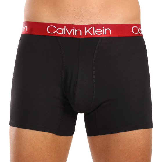 3PACK Boxers para hombre Calvin Klein negro (NB2971A-PZI)