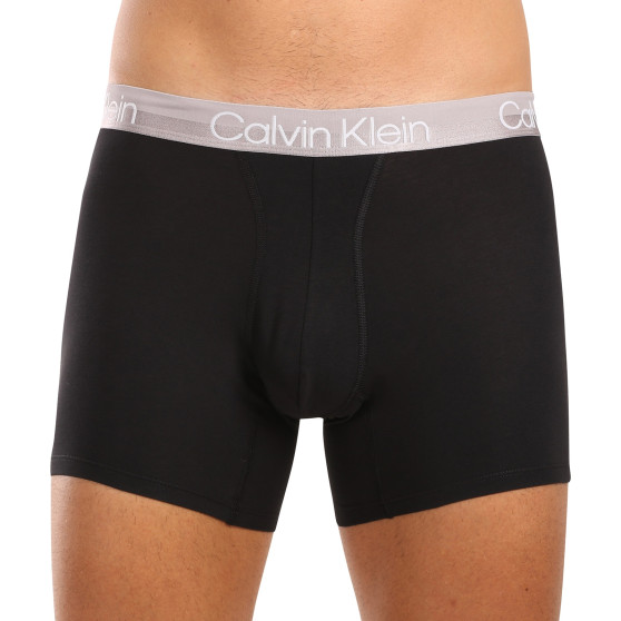 3PACK Boxers para hombre Calvin Klein negro (NB2971A-PZI)