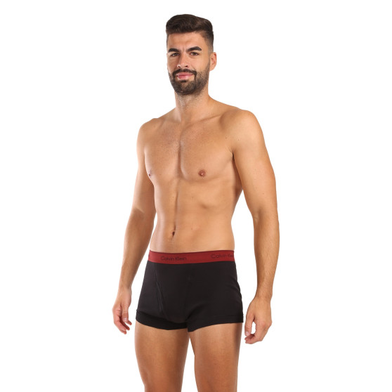 3PACK Boxers para hombre Calvin Klein negro (NB4002A-PRU)