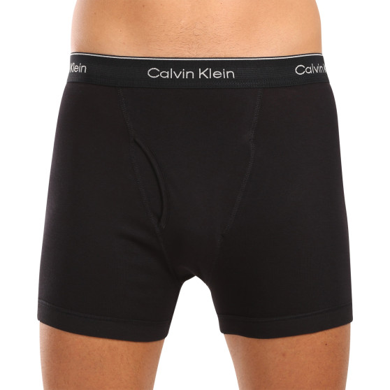 3PACK Boxers para hombre Calvin Klein negro (NB4003A-001)