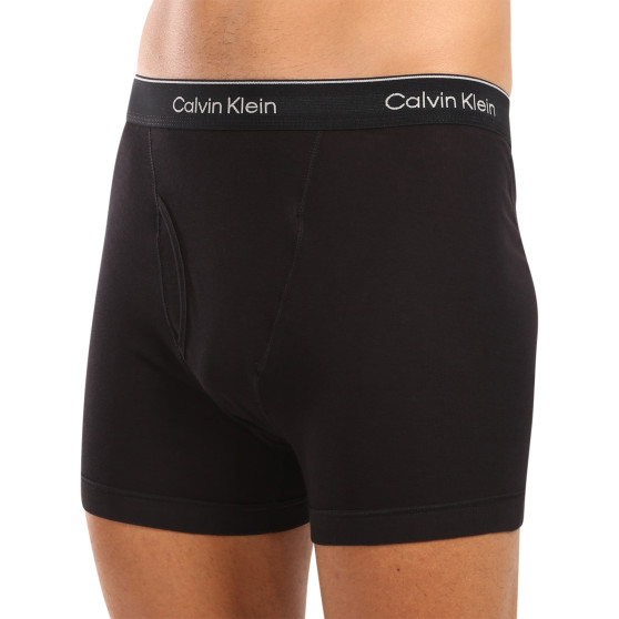 3PACK Boxers para hombre Calvin Klein negro (NB4003A-001)