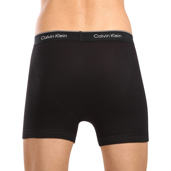 3PACK Boxers para hombre Calvin Klein negro (NB4003A-001)