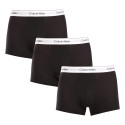 3PACK Boxers para hombre Calvin Klein negro (NB3963A-UB1)