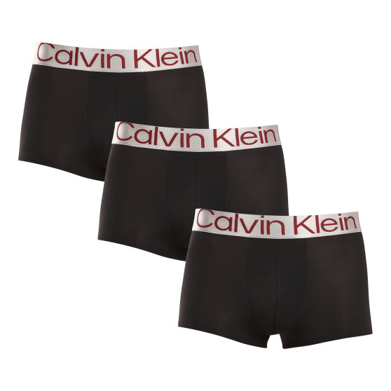 3PACK Boxers para hombre Calvin Klein negro (NB3074A-Q09)