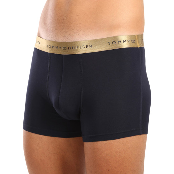 3PACK Boxers para hombre Tommy Hilfiger azul oscuro (UM0UM03411 0TU)