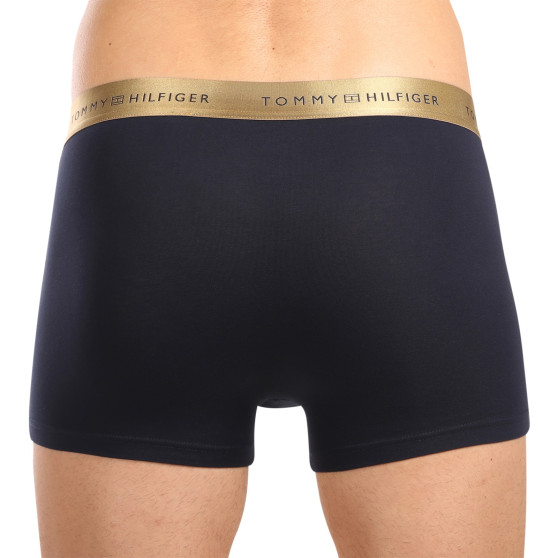 3PACK Boxers para hombre Tommy Hilfiger azul oscuro (UM0UM03411 0TU)