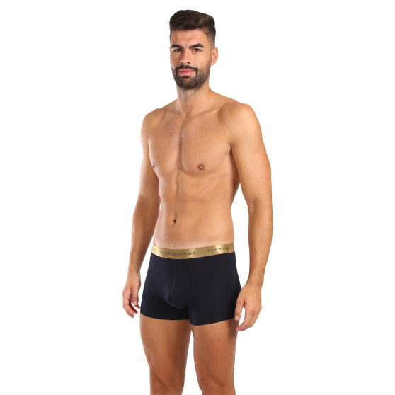 3PACK Boxers para hombre Tommy Hilfiger azul oscuro (UM0UM03411 0TU)