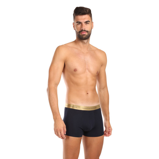 3PACK Boxers para hombre Tommy Hilfiger azul oscuro (UM0UM03411 0TU)