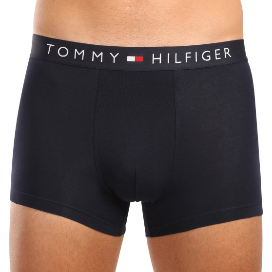 3PACK Boxers para hombre Tommy Hilfiger azul oscuro (UM0UM03181 0X0)