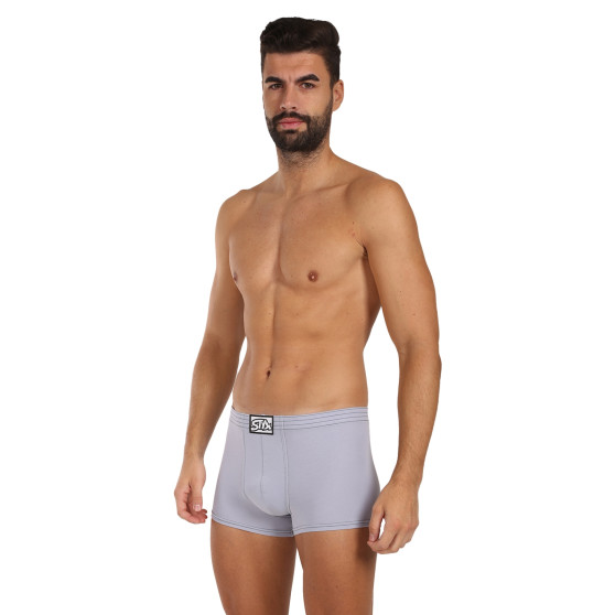 Boxers para hombre Styx goma clásica gris claro (Q1067)