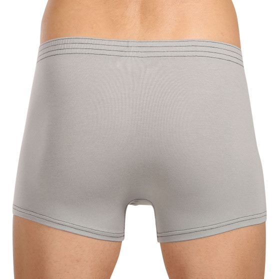 Boxers para hombre Styx goma clásica gris claro (Q1062)